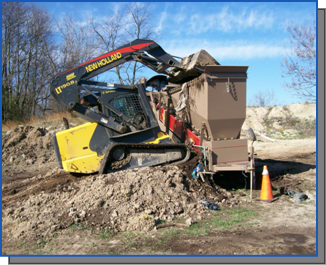 Quality topsoil delivery in Baltimore, MD - Unlimited Excavating, Inc.  We make our own topsoil and compost.